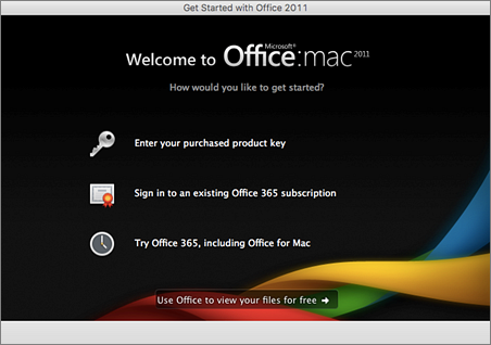 Buy office mac 2011
